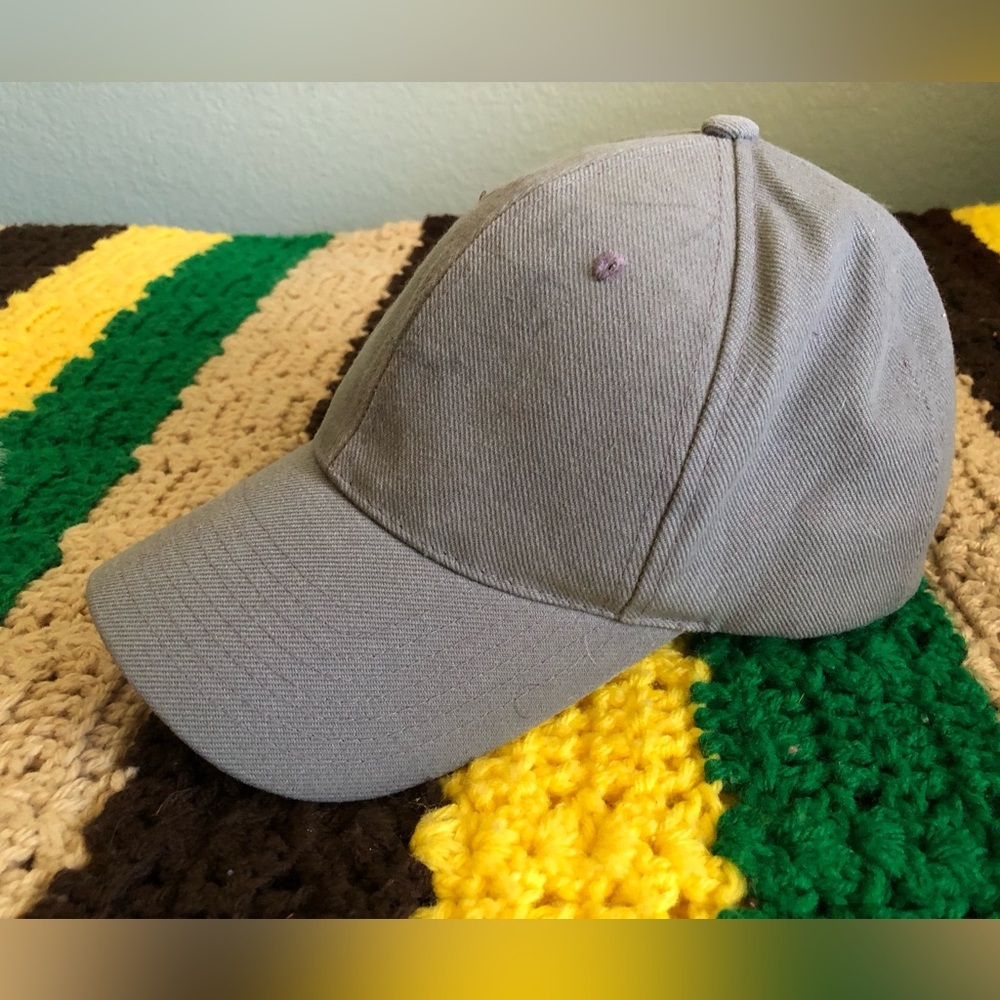 Gray uniform hat fits most sizes part wool